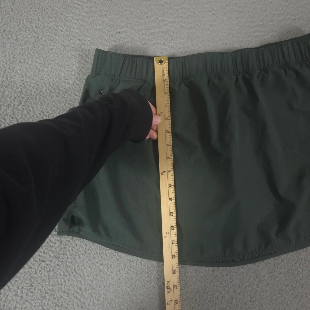 Old Navy Skort Womens XL Green StretchTech Lined Mid-Rise Quick Dry Activewear